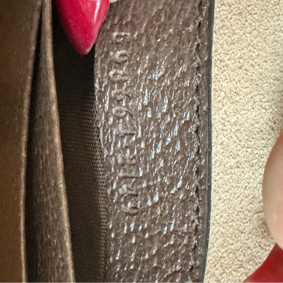 Gucci mini Ophidia two way bag  bag GG supreme canvas and leather material - Picture 11 of 13